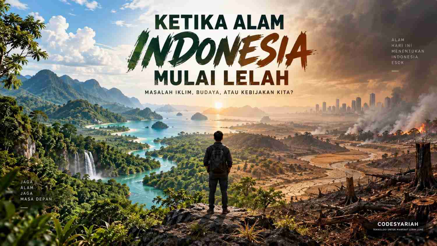 Ketika Alam Indonesia Mulai Lelah: Masalah Iklim, Budaya, atau Kebijakan Kita?