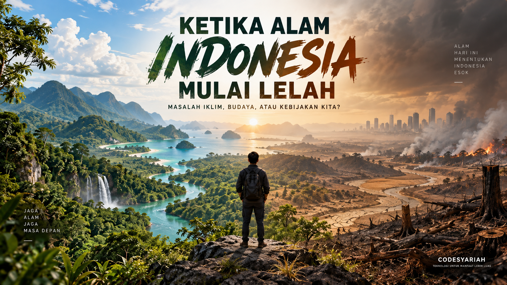 Ketika Alam Indonesia Mulai Lelah: Masalah Iklim, Budaya, atau Kebijakan Kita?