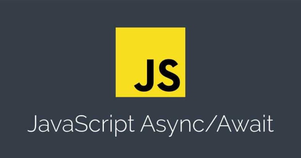 async await javascript